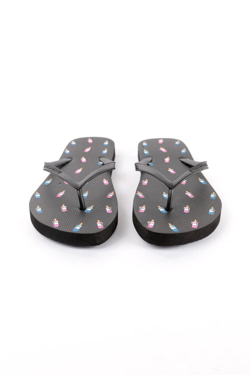 Ladies' Printed Flip Flops