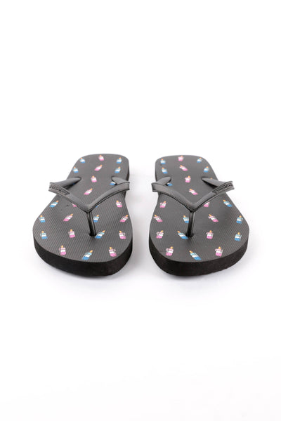 Ladies' Printed Flip Flops