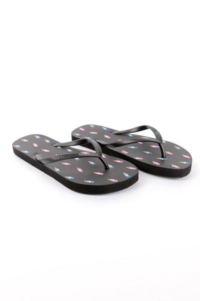 Ladies' Printed Flip Flops