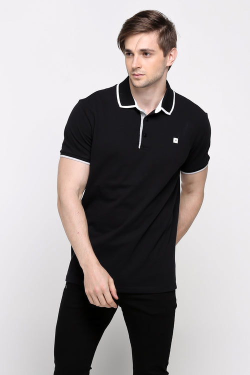 Polo Shirt With Tipping