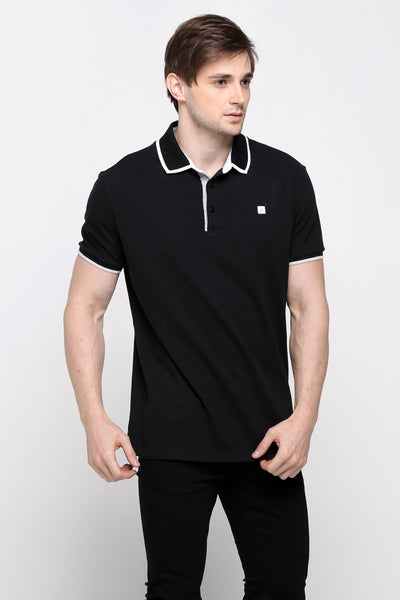 Polo Shirt With Tipping