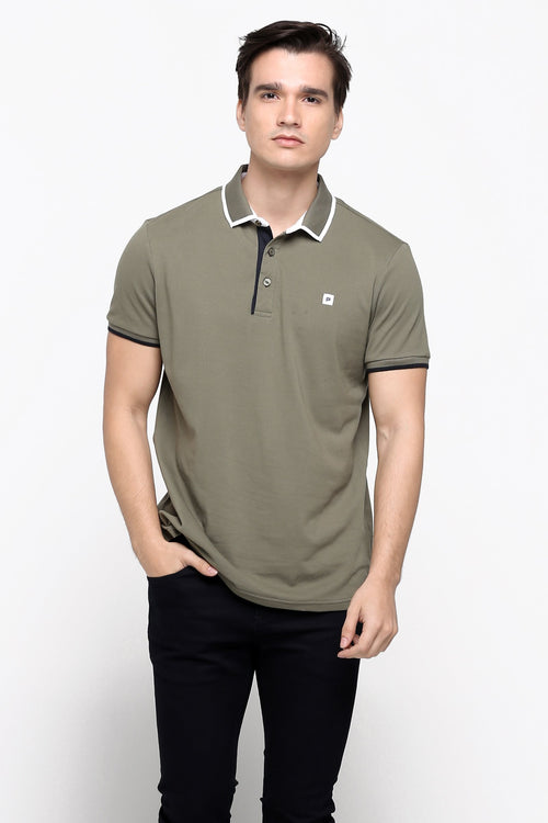 Polo Shirt With Tipping
