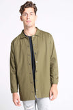 Twill Parka With Back Print