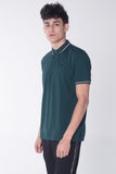 Relaxed Fit Polo Shirt With Tipping