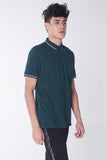Relaxed Fit Polo Shirt With Tipping