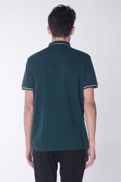 Relaxed Fit Polo Shirt With Tipping