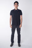 Relaxed Fit Polo Shirt With Tipping