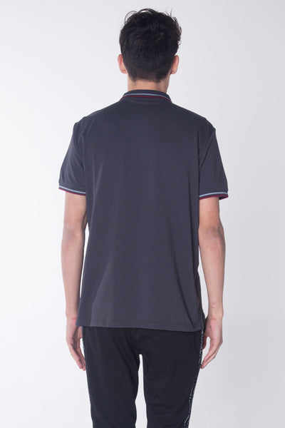 Relaxed Fit Polo Shirt With Tipping