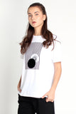 Relaxed Fit Tee With Graphic Print