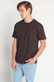 Relaxed Fit Tee With All-Over Print