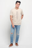 Relaxed Fit Tee With Embroidery