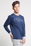 Relaxed Fit Pullover With Embroidery