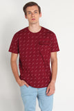Relaxed Fit Tee With Pocket Detail