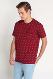 Relaxed Fit Tee With Pocket Detail