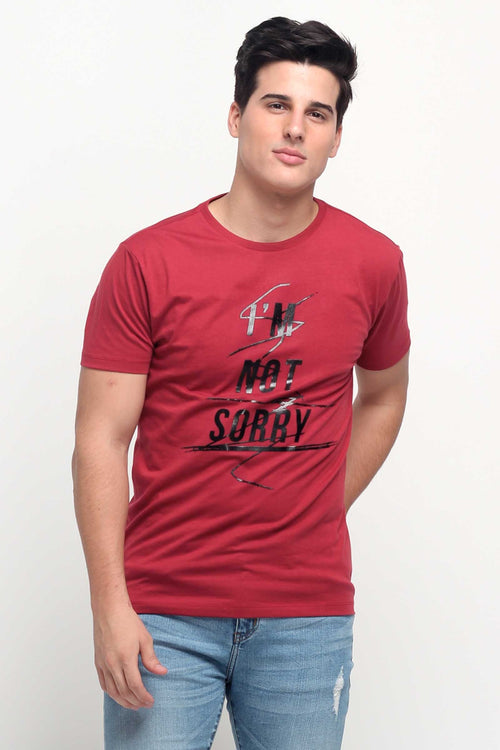 Pumped Up Tee Semi Fit Tee With Graphic Print