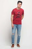 Pumped Up Tee Semi Fit Tee With Graphic Print