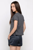 Boxy Tee With Pocket