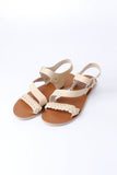 Braided Synthetic Leather Sandals