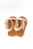 Braided Synthetic Leather Sandals