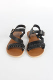 Braided Synthetic Leather Sandals