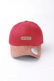Varsity Baseball Cap With Patch