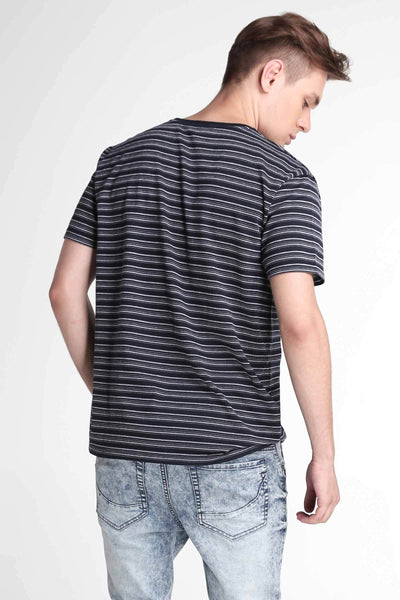 Relaxed Fit Tee With Pocket Detail