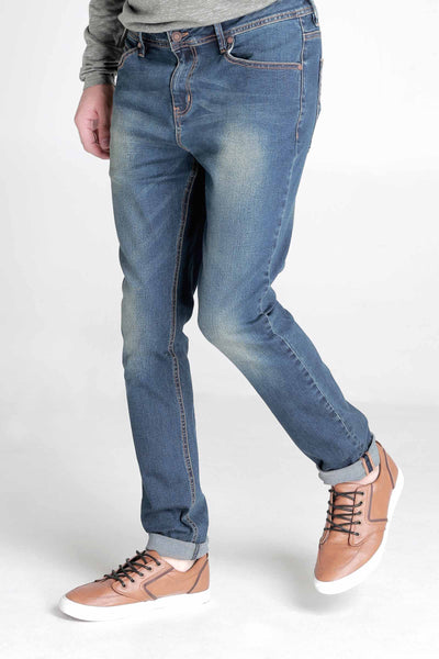 Skinny Fit 5-Pocket Jeans With Zipper Fly