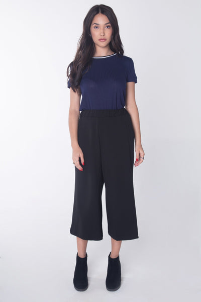 Semi Fit Tee With Tipping