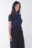 Semi Fit Tee With Tipping