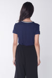 Semi Fit Tee With Tipping