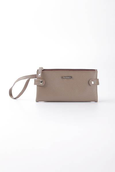 Synthetic Leather Long Wallet