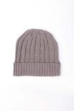 Textured Beanie With Patch