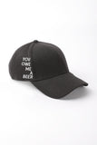 Varsity Baseball Cap With Embroidery