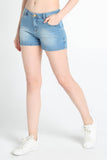 Denim Shorts In Light Wash