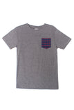 Semi Fit Tee With Pocket Detail