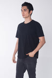 Relaxed Fit Tee With Cut & Sew Panel