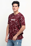 Relaxed Fit Tee With Graphic Print