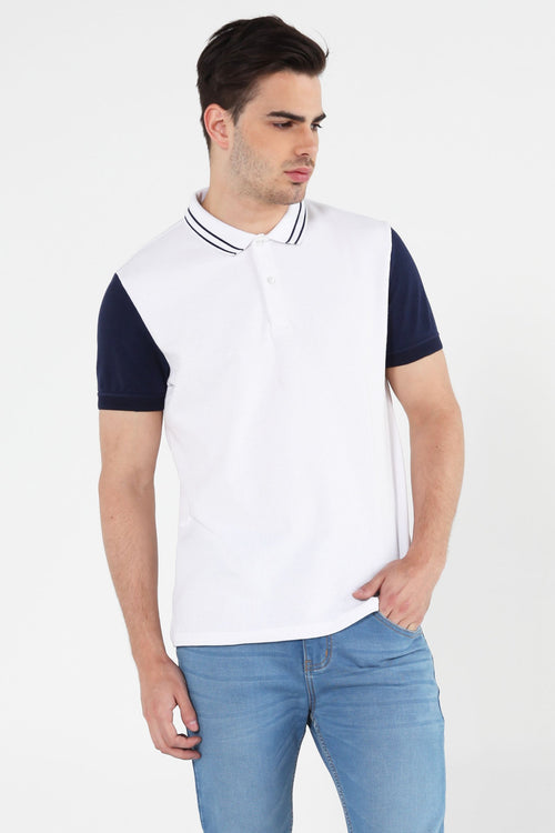 Polo Shirt With Tipping