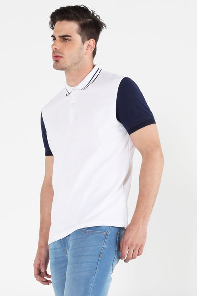 Polo Shirt With Tipping