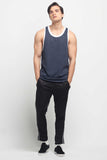 Regular Fit Tank Top With Contrast Trim