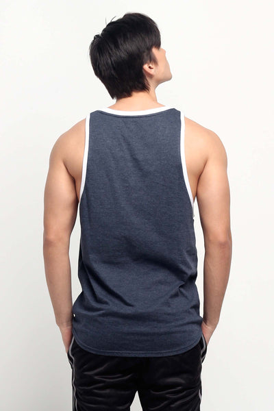 Regular Fit Tank Top With Contrast Trim