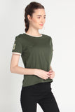 Regular Fit Tee With Embroidery