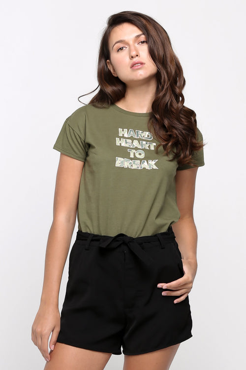 Relaxed Fit Tee With Graphic Print