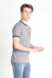 Semi Fit Tee With Graphic Print