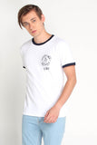 Semi Fit Tee With Graphic Print