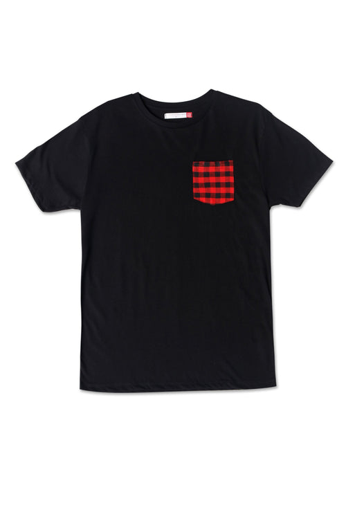 Semi Fit Tee With Pocket Detail