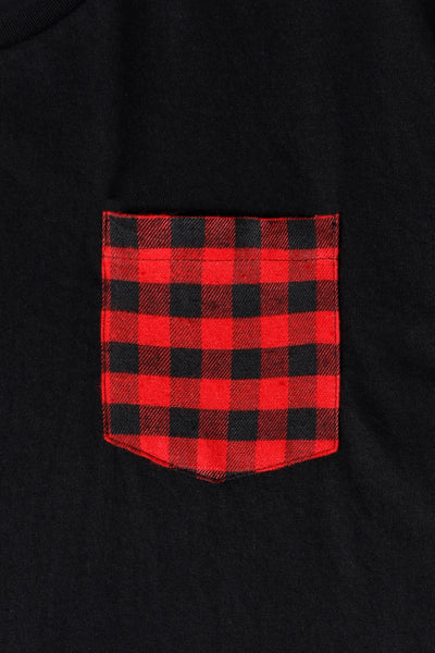 Semi Fit Tee With Pocket Detail