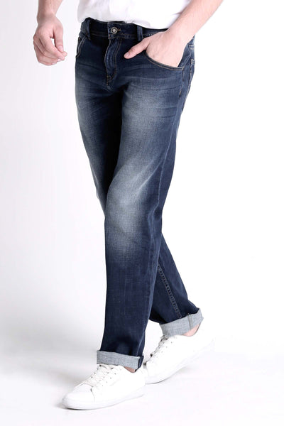 Slim Fit 5-Pocket Jeans With Zipper Fly