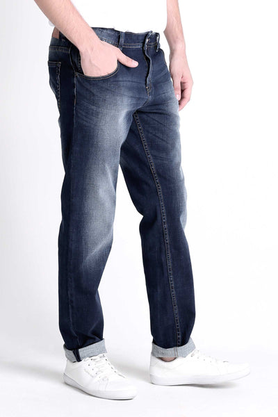 Slim Fit 5-Pocket Jeans With Zipper Fly