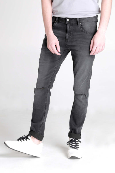 Skinny Fit Ripped Jeans